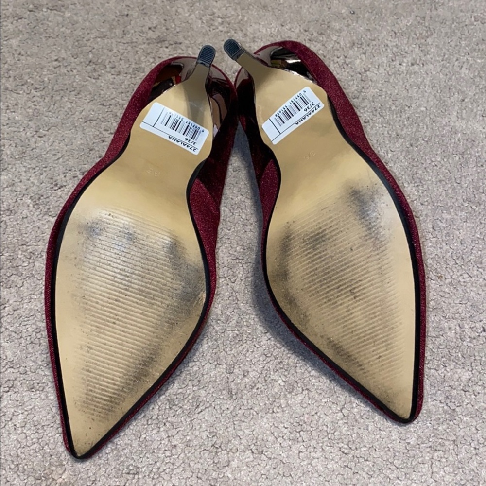 Maroon Pumps - image 3